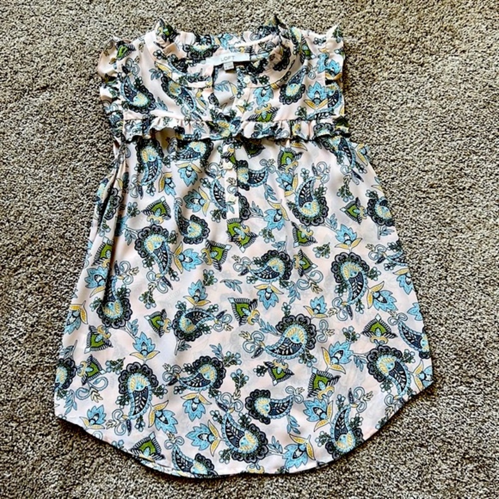 Loft Paisley Women’s Blouse